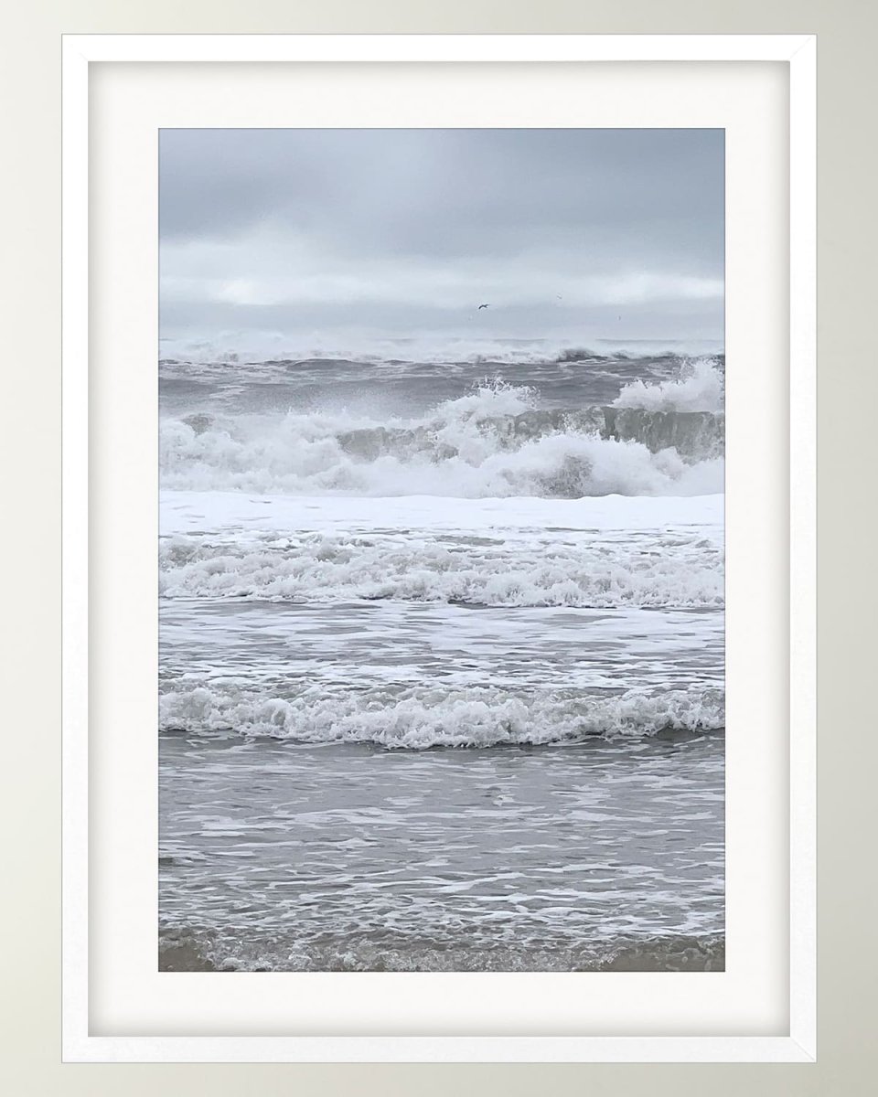 "Cool Coastal I" Framed Giclee on Paper